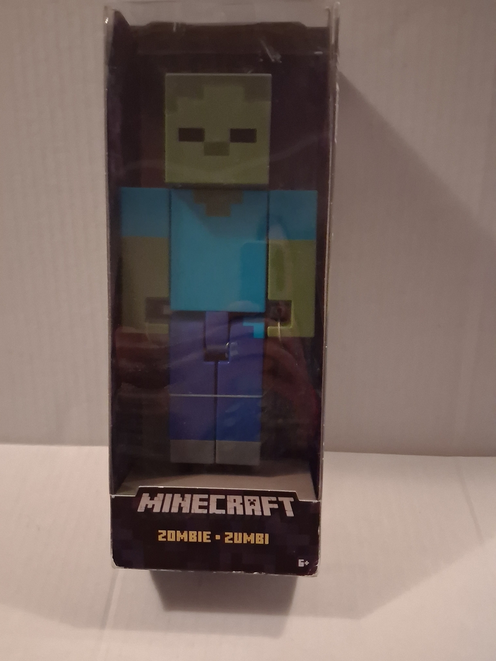Minecraft Zombie Action Figure - Green & Blue